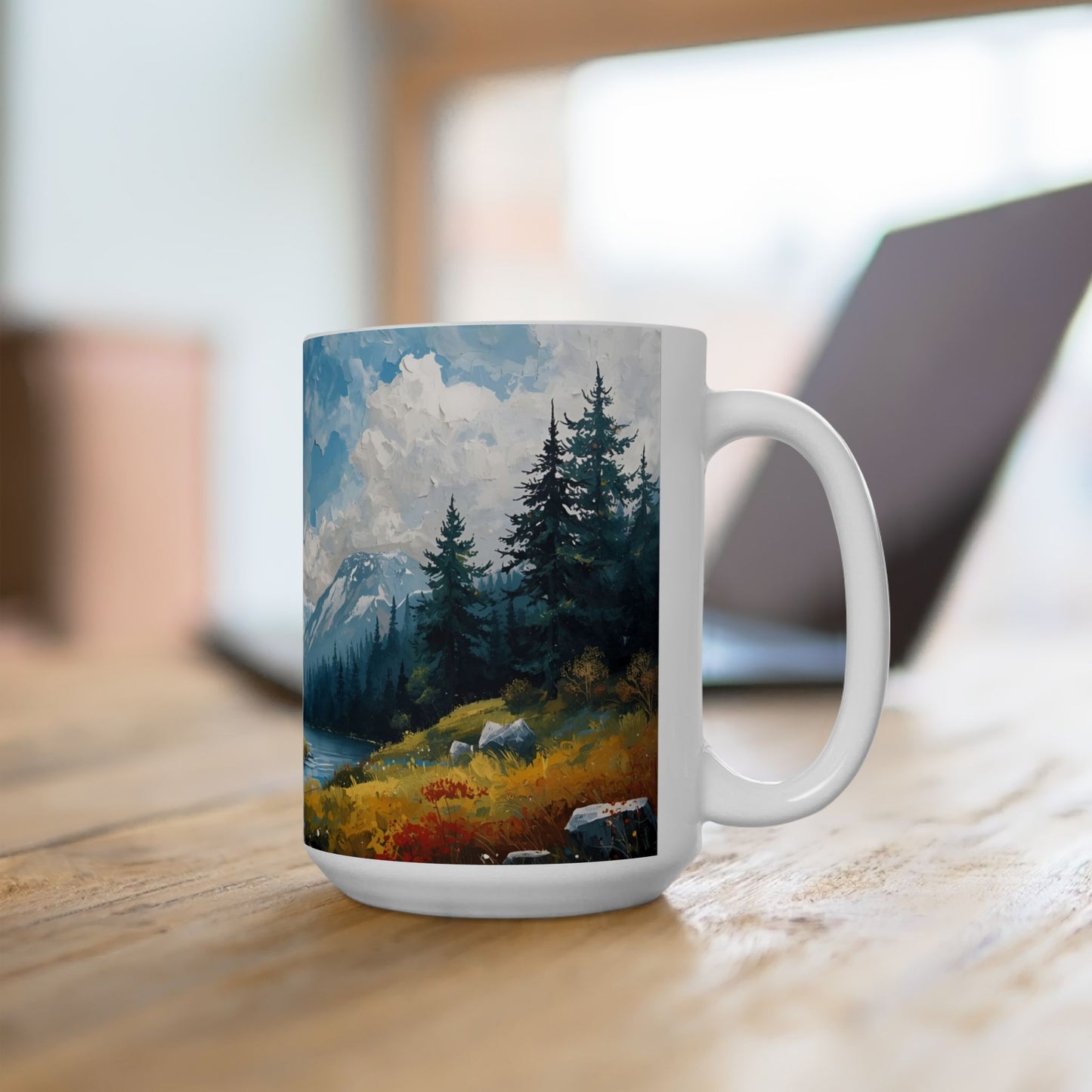 Alpine Tranquility | Nature Art Mug