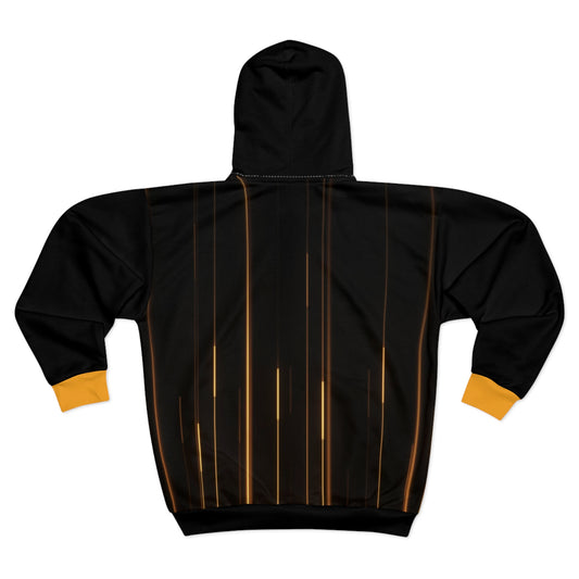 Golden Pulse Zip Hoodie