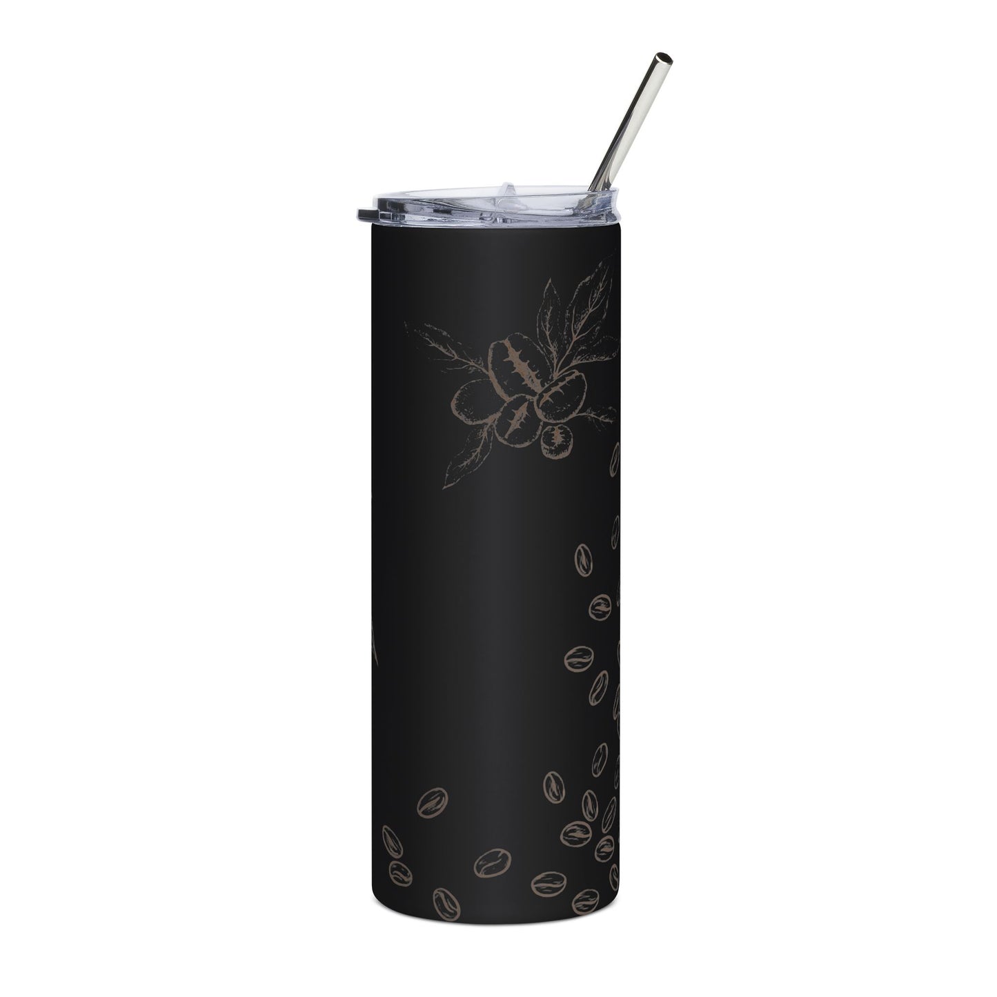 Coffee Leaf Stainless Tumbler, 20oz