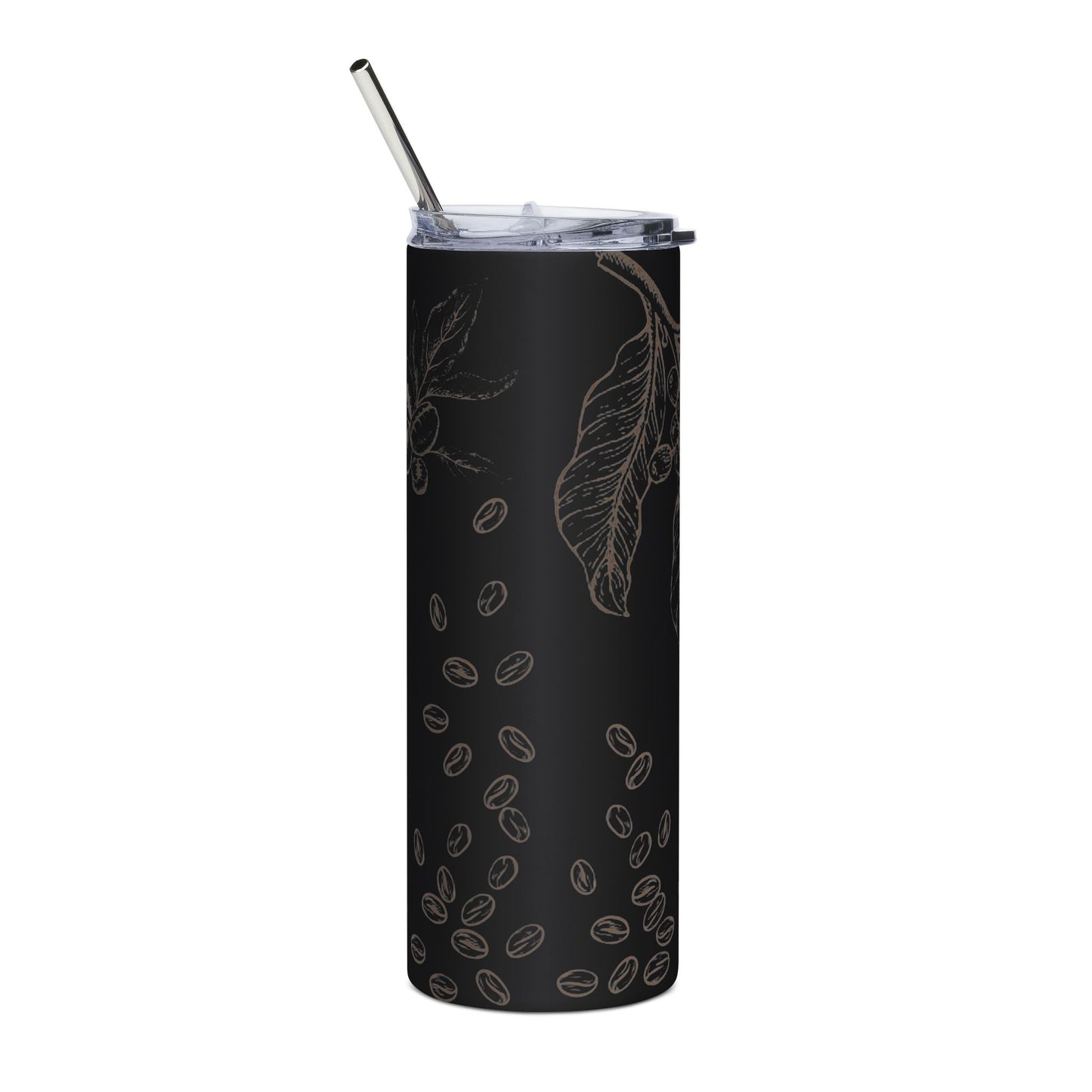 Coffee Leaf Stainless Tumbler, 20oz