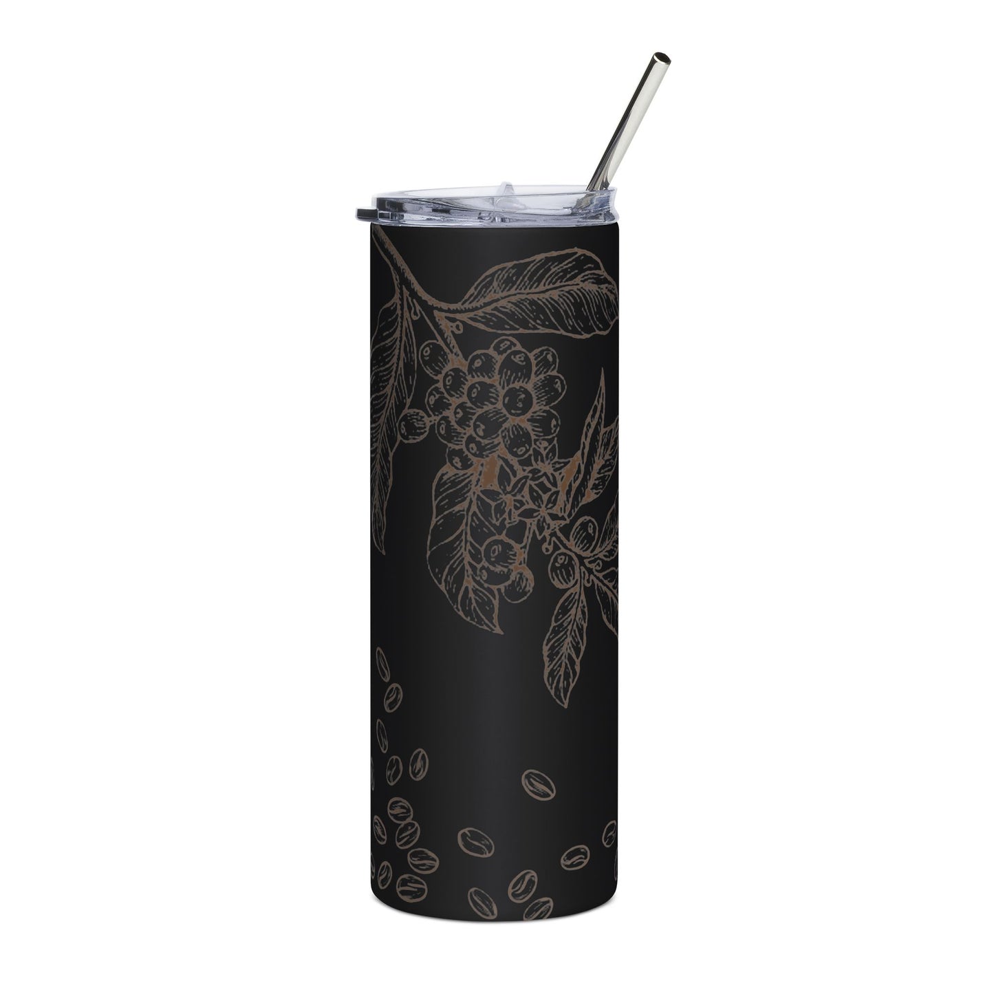 Coffee Leaf Stainless Tumbler, 20oz