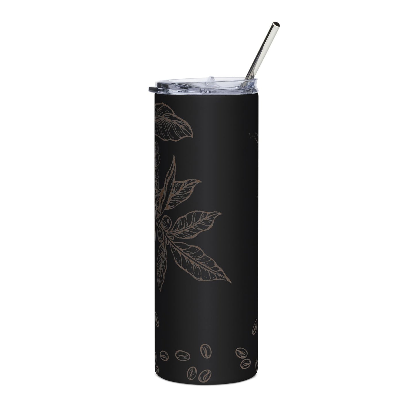 Coffee Leaf Stainless Tumbler, 20oz