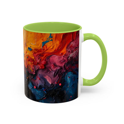 Molten Energy | Abstract Art Mug