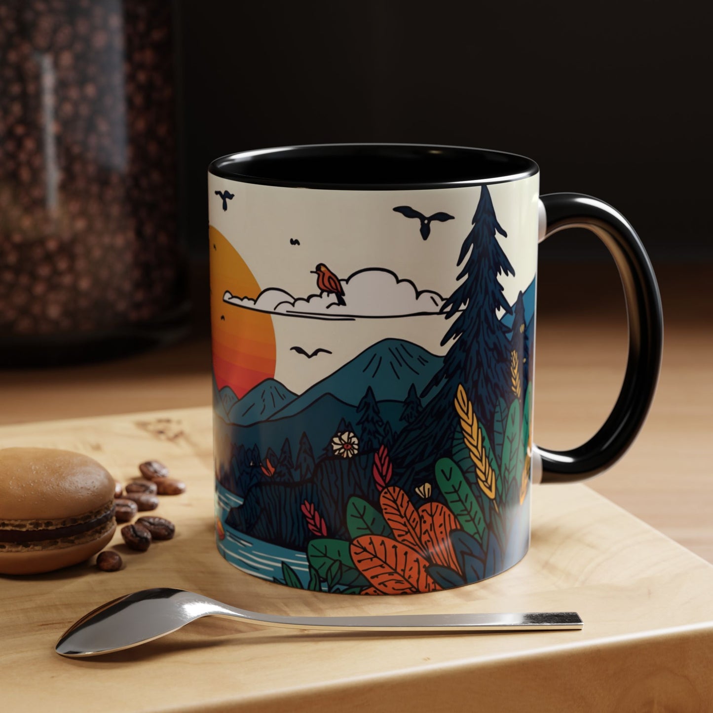 Golden Horizon | Nature Art Mug