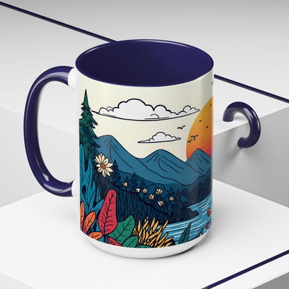 Golden Horizon | Nature Art Mug