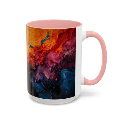 Molten Energy | Abstract Art Mug