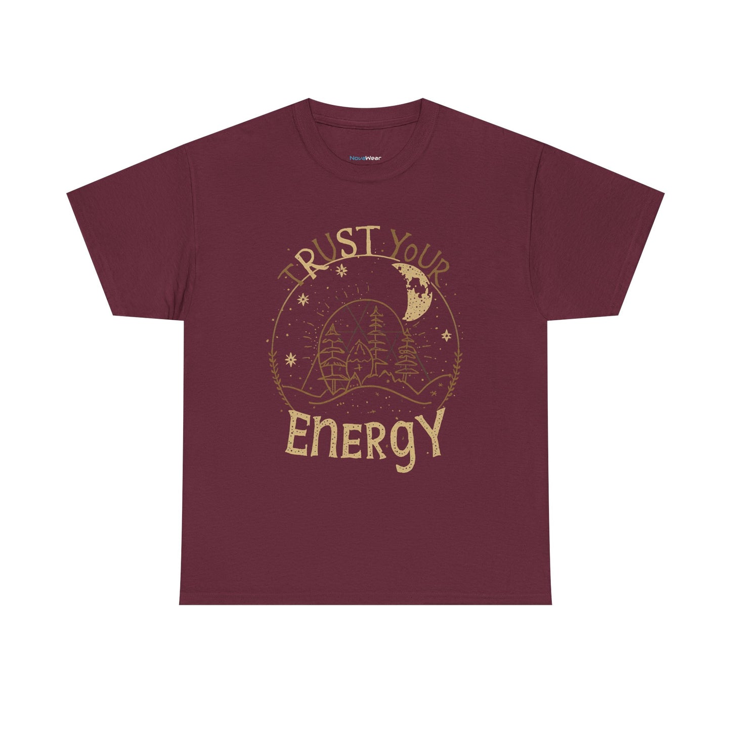 Trust Your Energy Women's Tee | Minimal Line Art