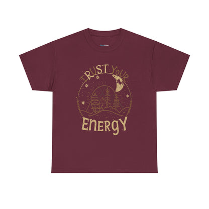 Trust Your Energy Women's Tee | Minimal Line Art