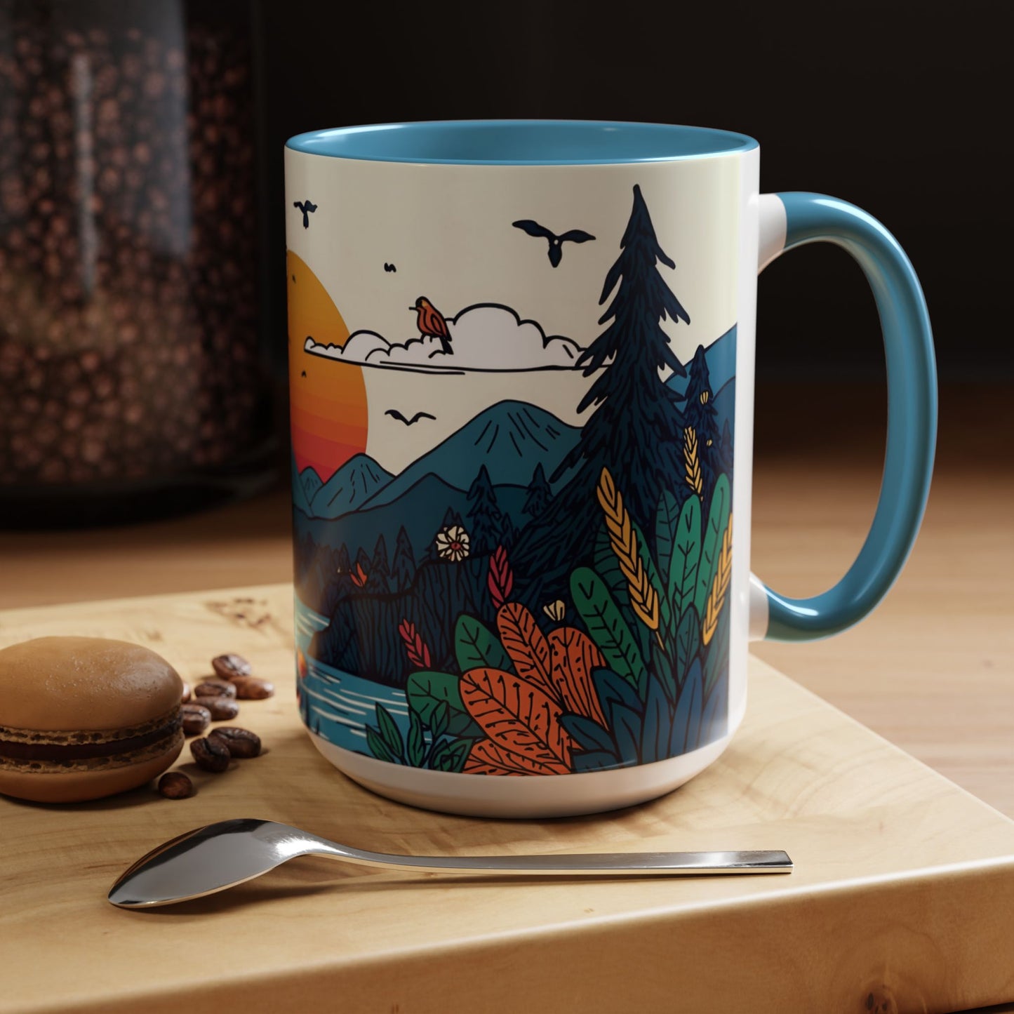 Golden Horizon | Nature Art Mug