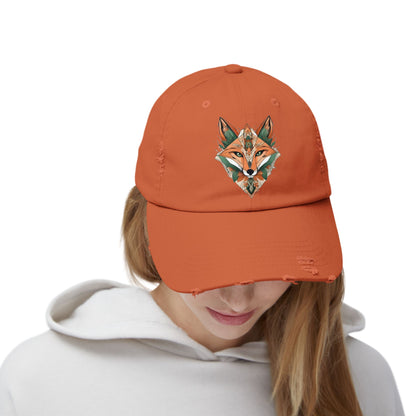 Fox Spirit Distressed Cap