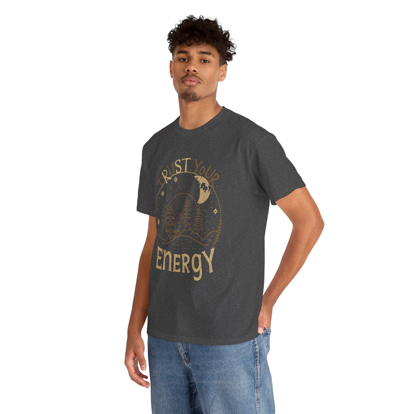 Trust Your Energy Women's Tee | Minimal Line Art