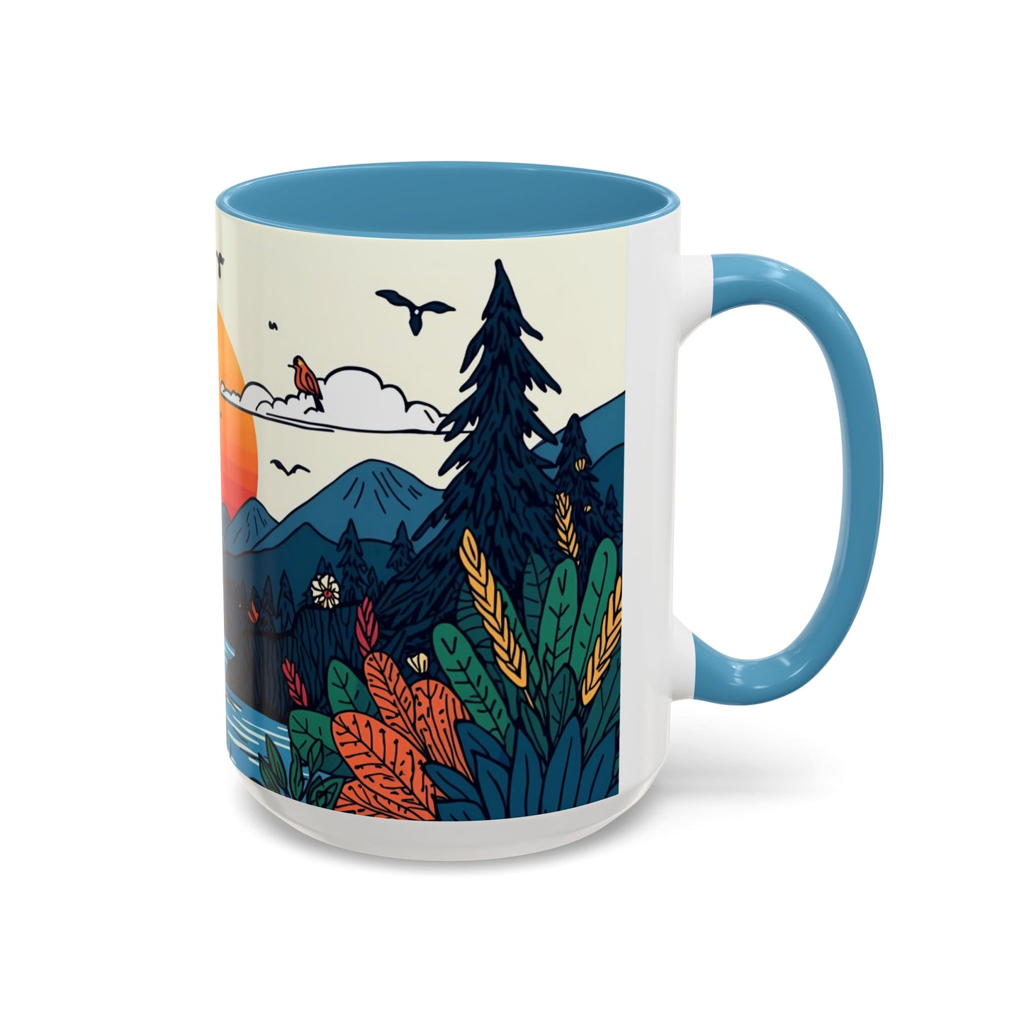 Golden Horizon | Nature Art Mug