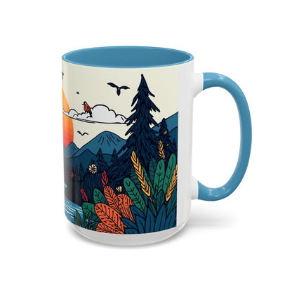Golden Horizon | Nature Art Mug