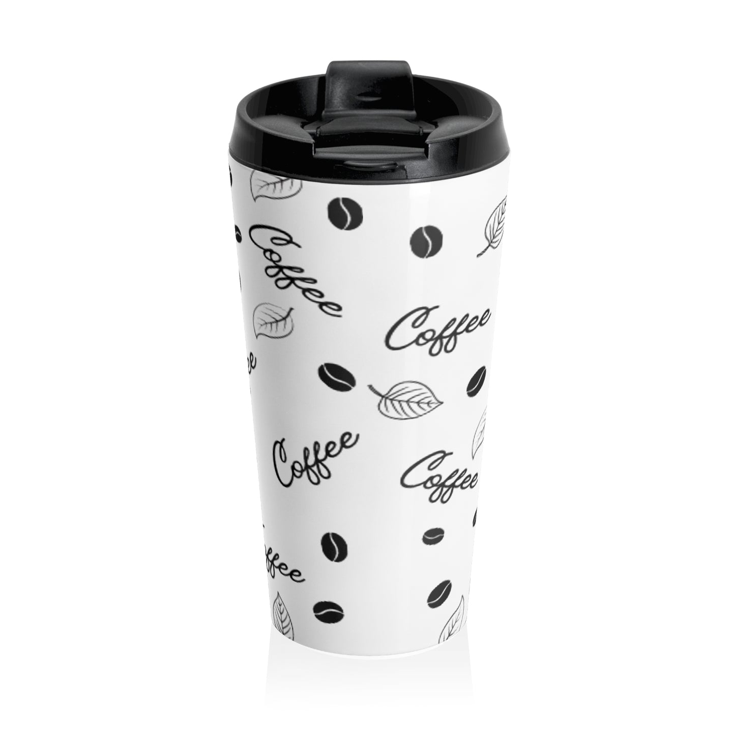 Coffee Lover's Stainless Steel Travel Mug