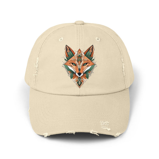 Fox Spirit Distressed Cap