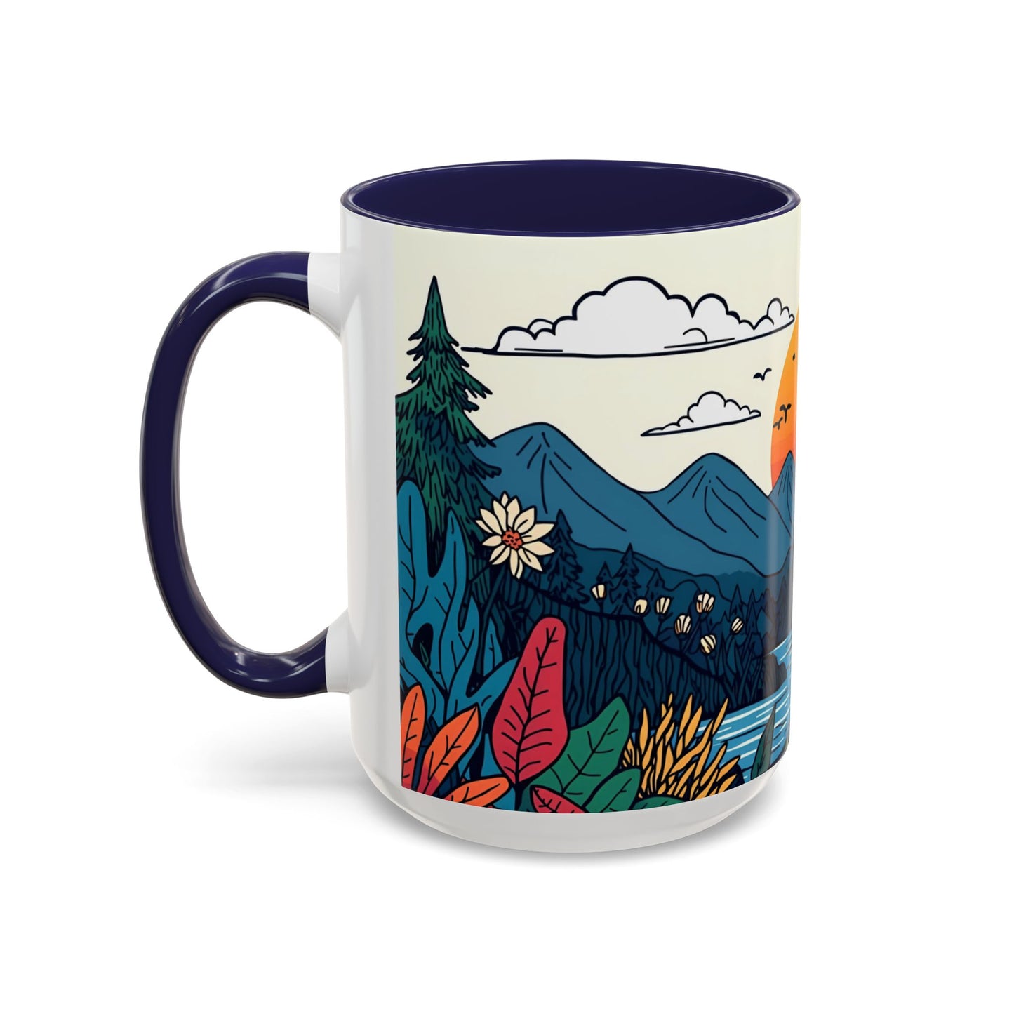 Golden Horizon | Nature Art Mug