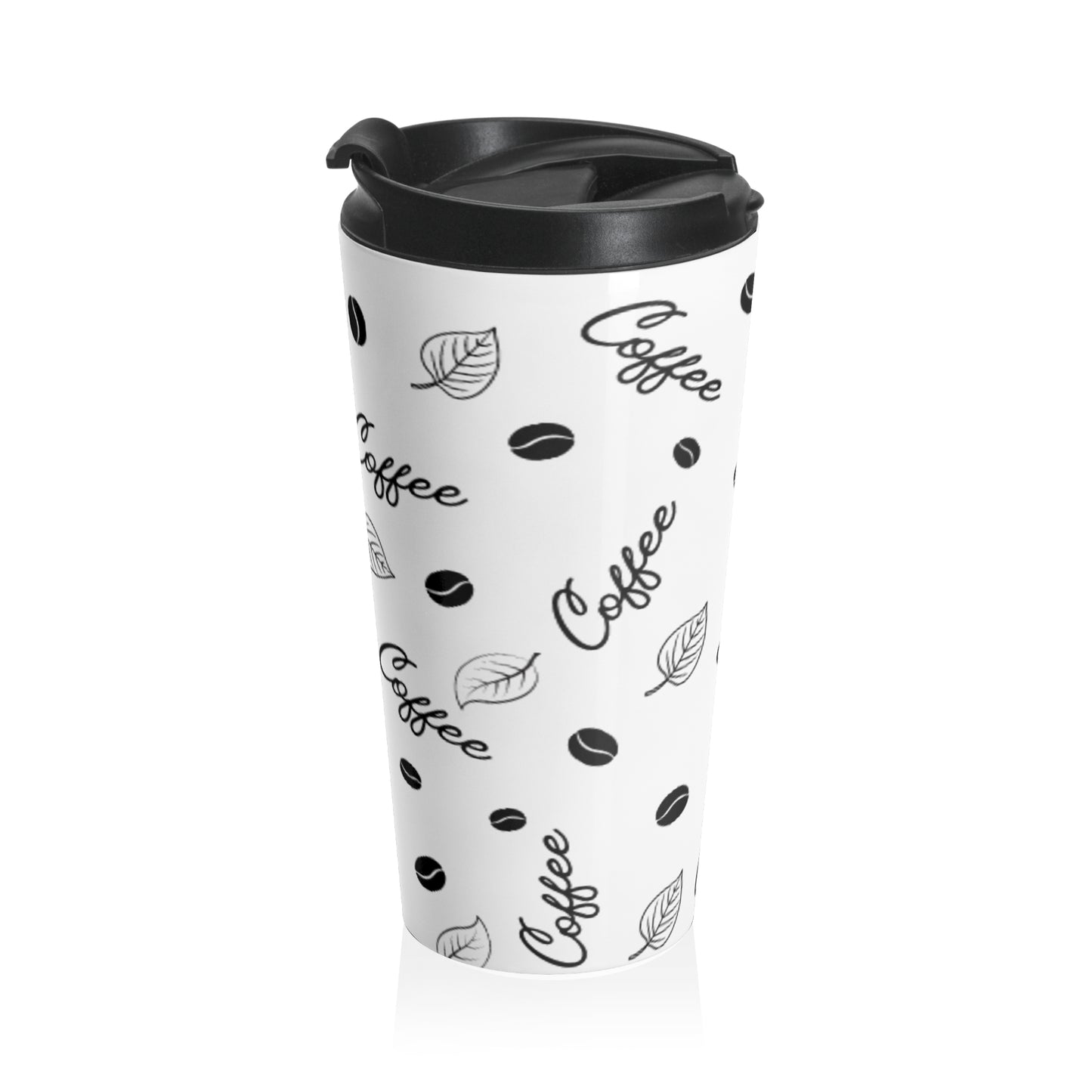 Coffee Lover's Stainless Steel Travel Mug
