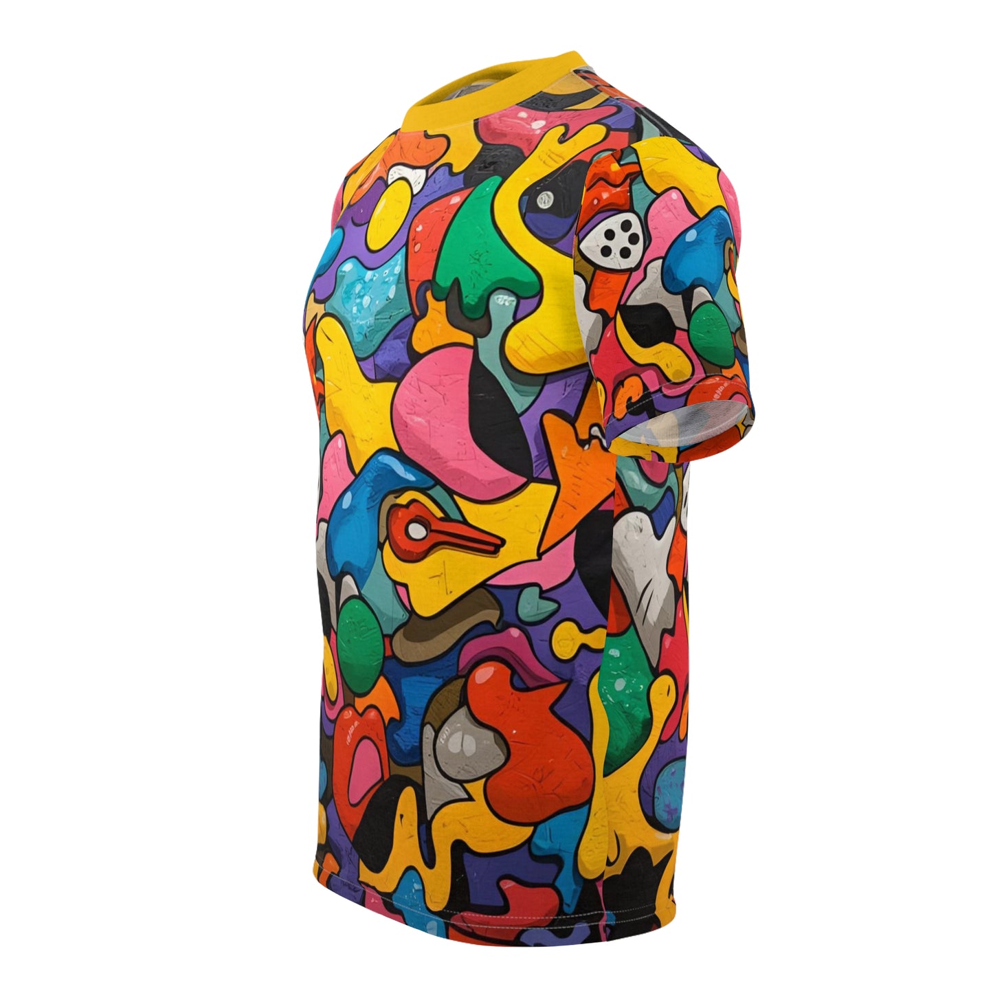 Vibrant Chaos | Abstract Art Tee