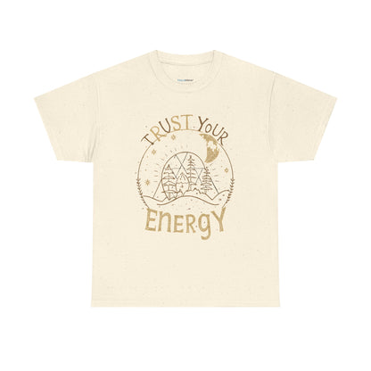 Trust Your Energy Women's Tee | Minimal Line Art