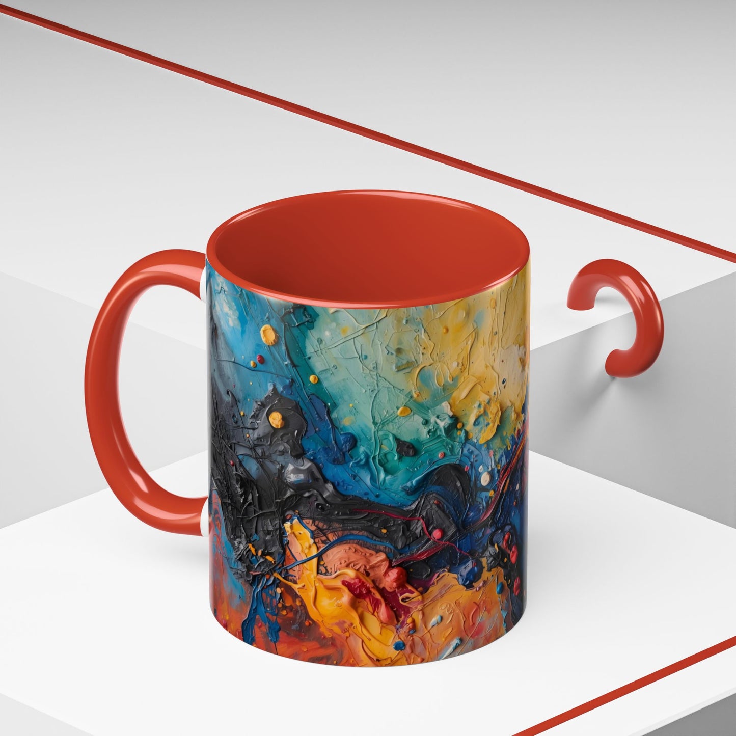 Molten Energy | Abstract Art Mug