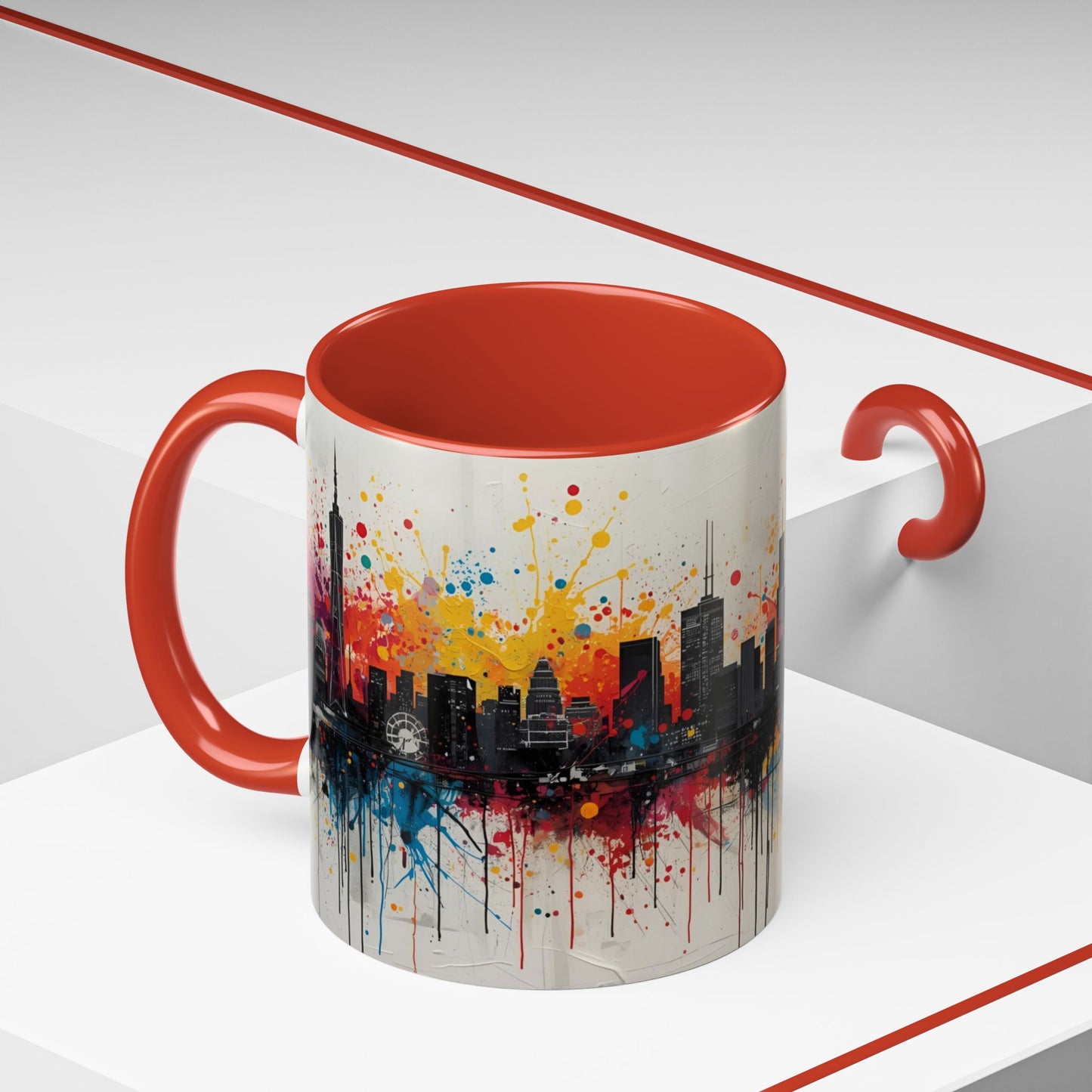 Urban Flow | Cityscape Art Mug