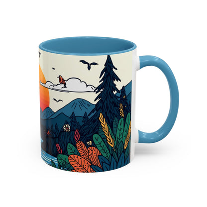 Golden Horizon | Nature Art Mug