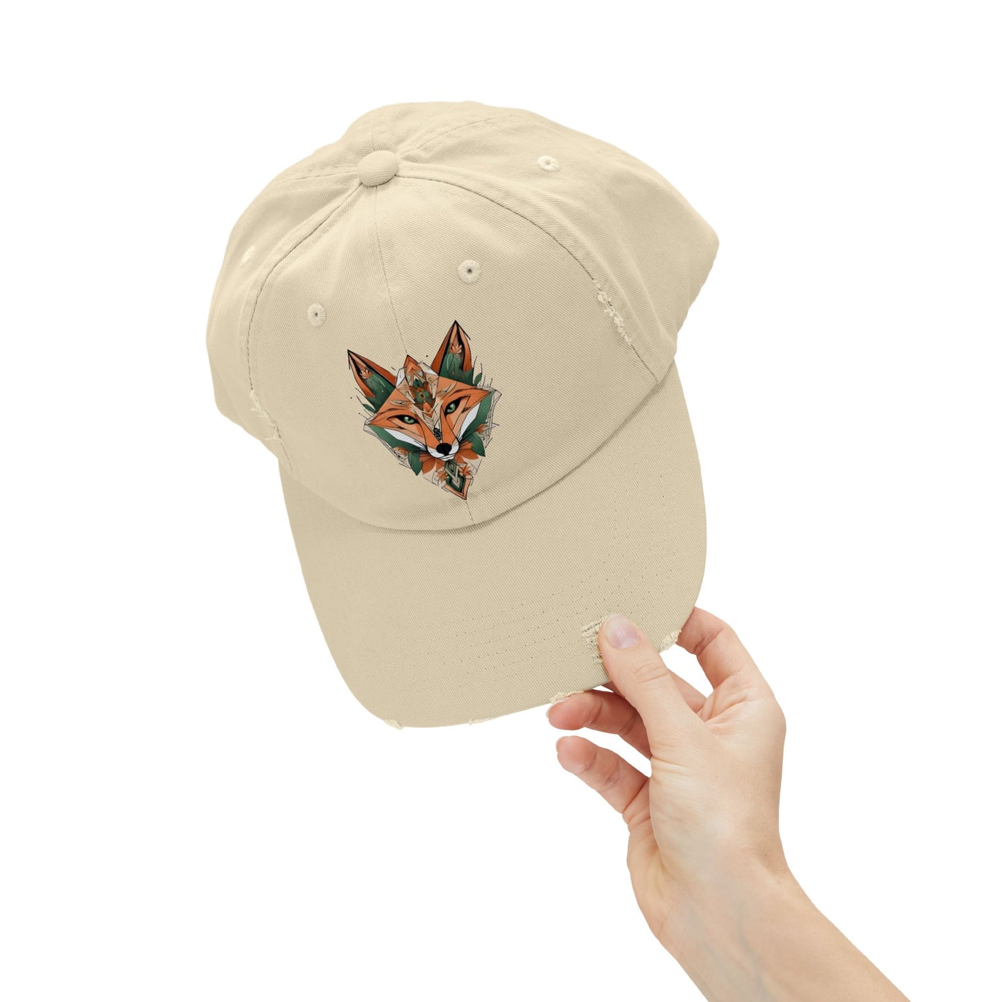 Fox Spirit Distressed Cap