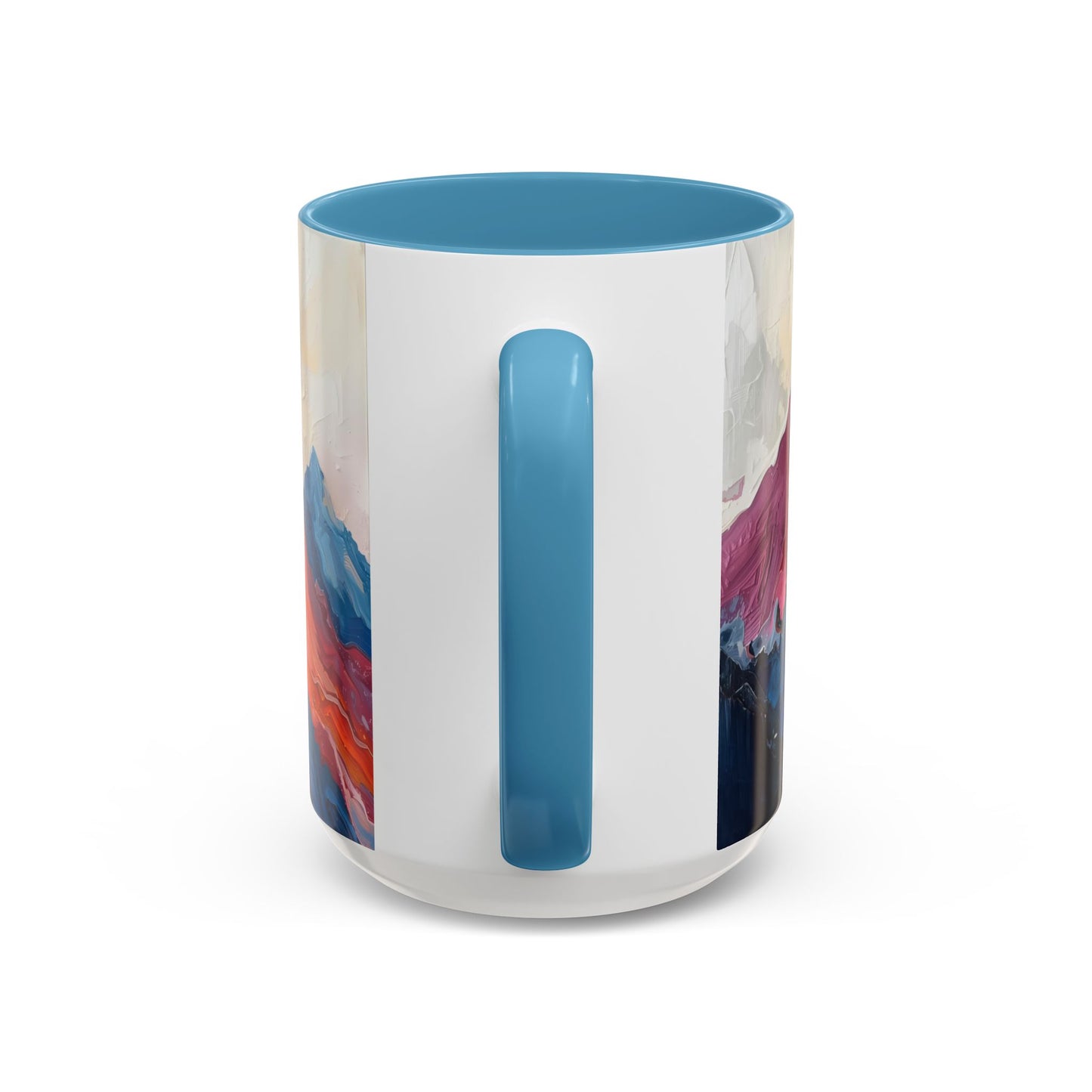 Vibrant Peaks | Modern Abstract Mug