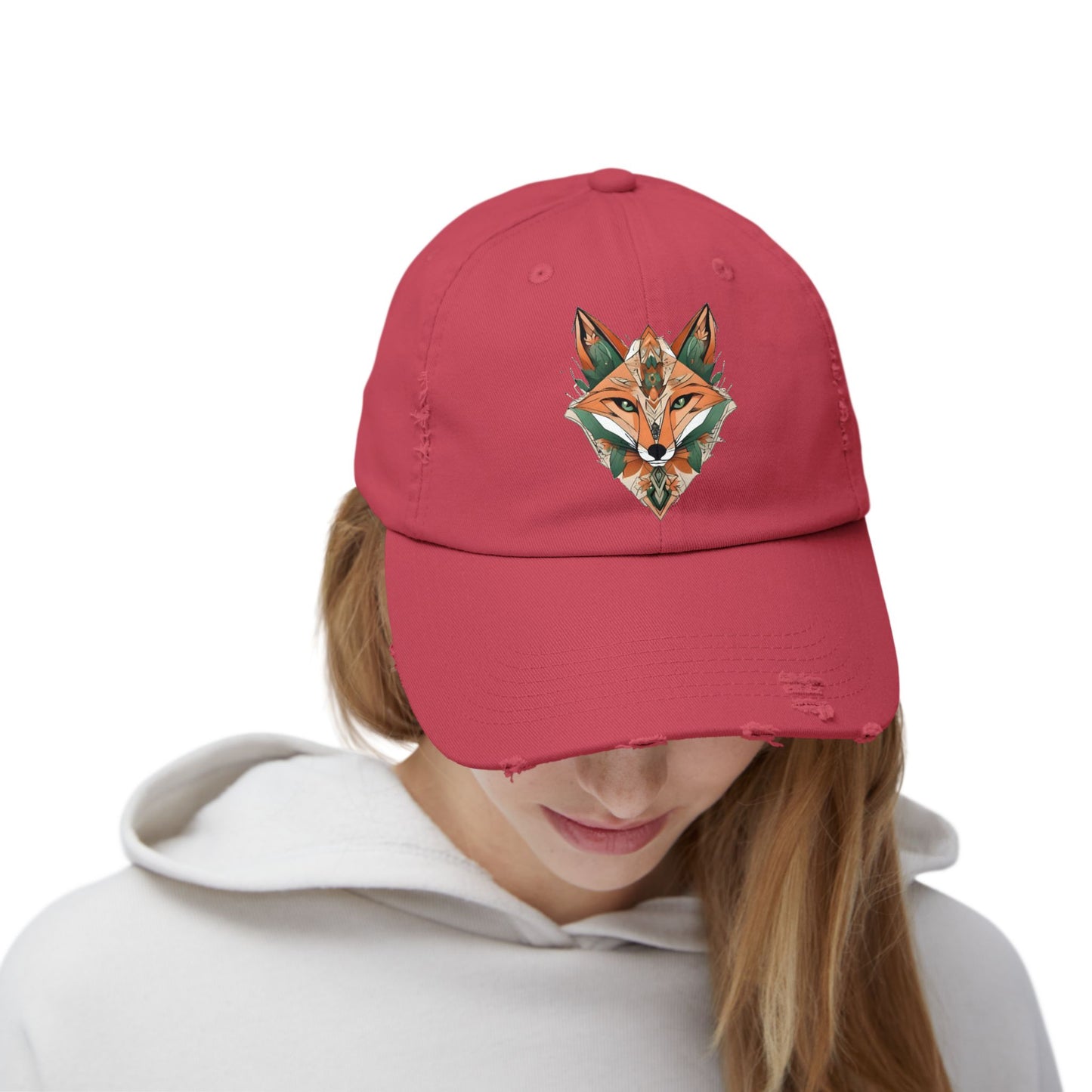 Fox Spirit Distressed Cap