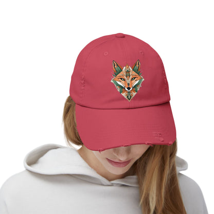 Fox Spirit Distressed Cap