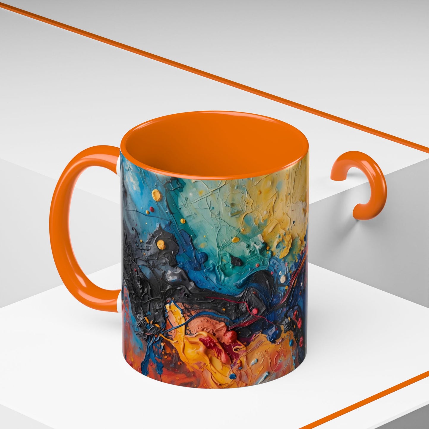 Molten Energy | Abstract Art Mug