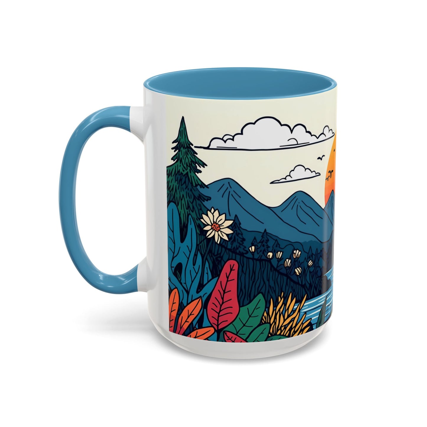 Golden Horizon | Nature Art Mug