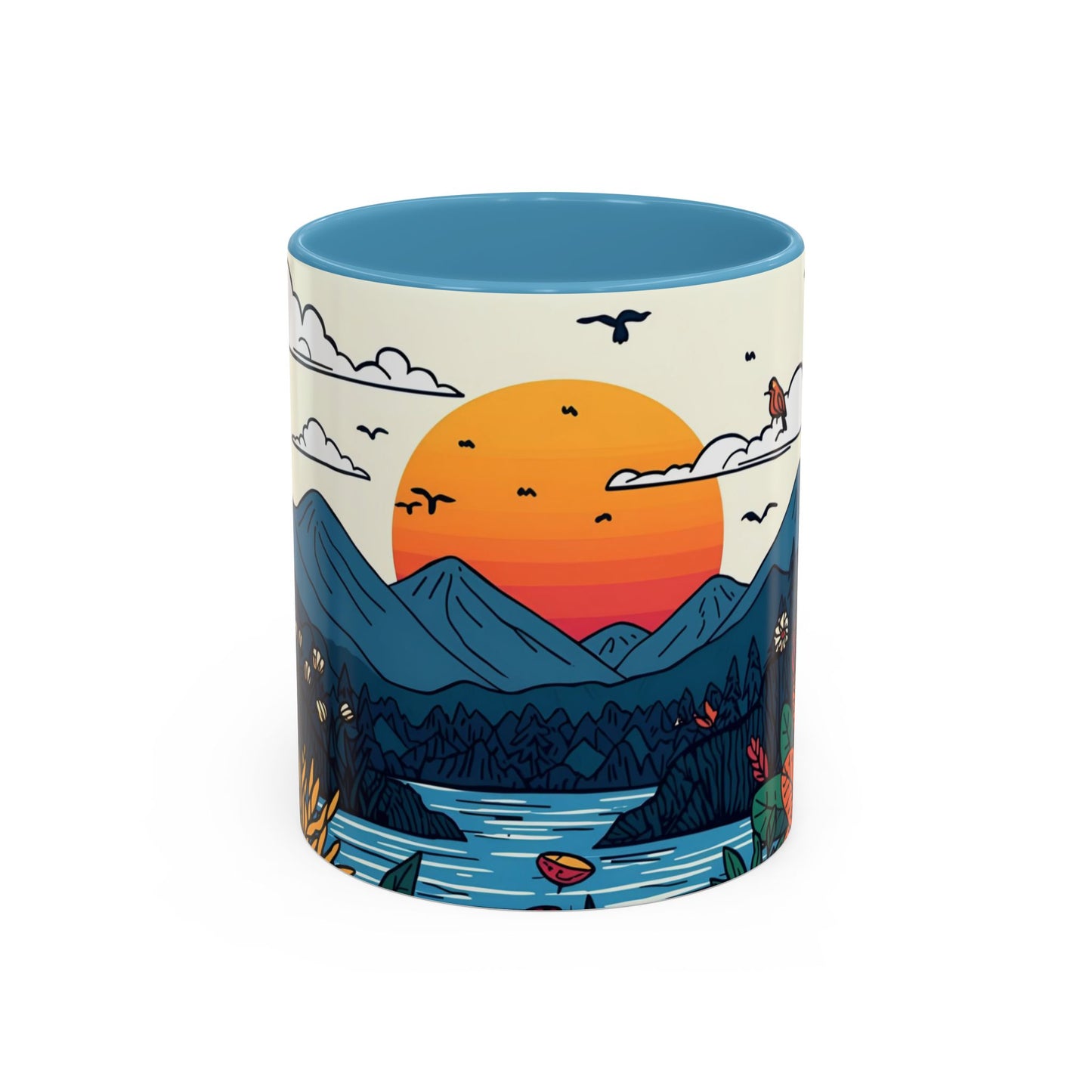 Golden Horizon | Nature Art Mug