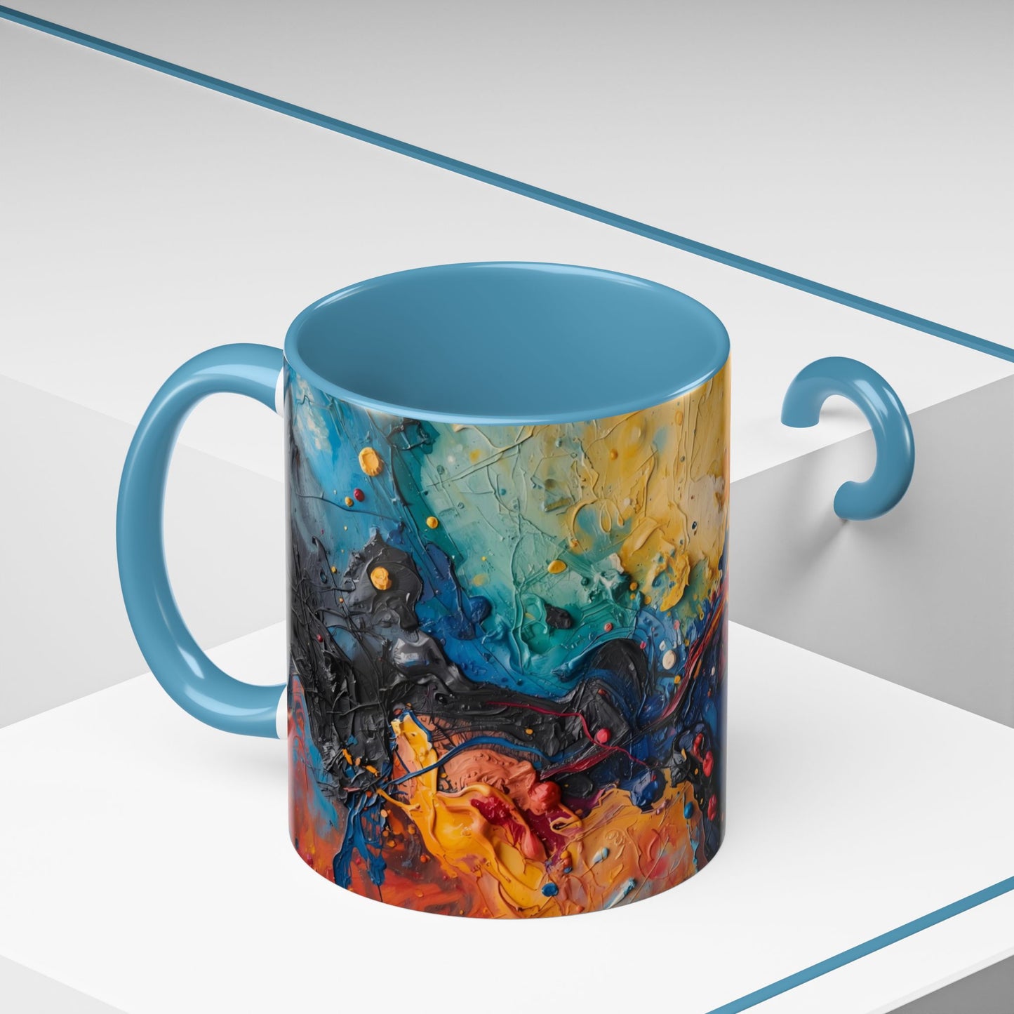Molten Energy | Abstract Art Mug