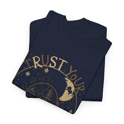 Trust Your Energy Women's Tee | Minimal Line Art
