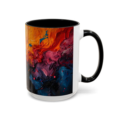 Molten Energy | Abstract Art Mug