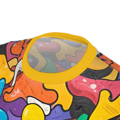 Vibrant Chaos | Abstract Art Tee