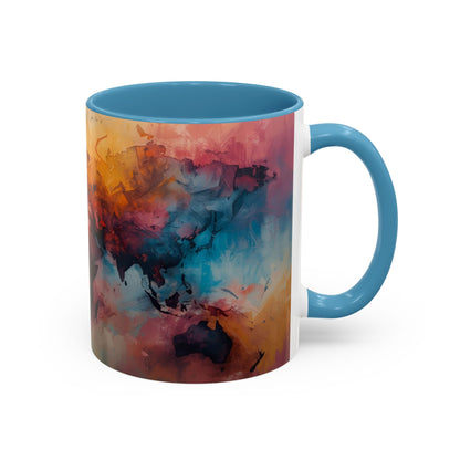Worlds Within | Abstract Map Mug