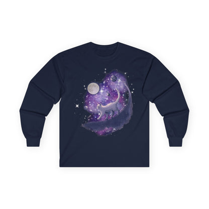 Celestial Cat Long Sleeve Tee – Cosmic Art