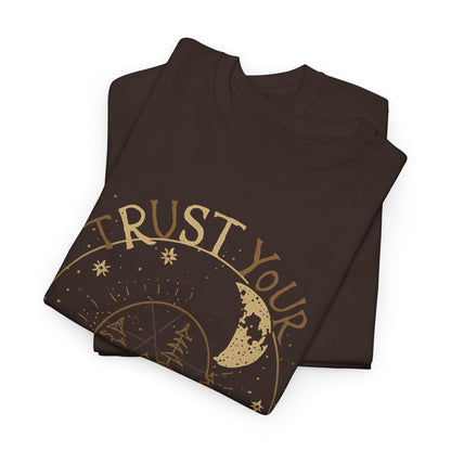 Trust Your Energy Women's Tee | Minimal Line Art