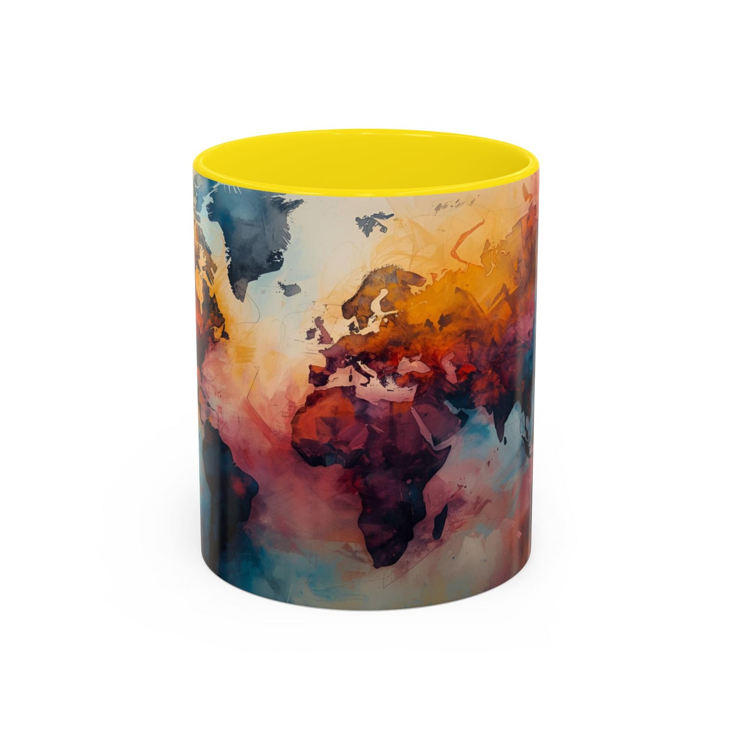 Worlds Within | Abstract Map Mug