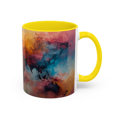 Worlds Within | Abstract Map Mug