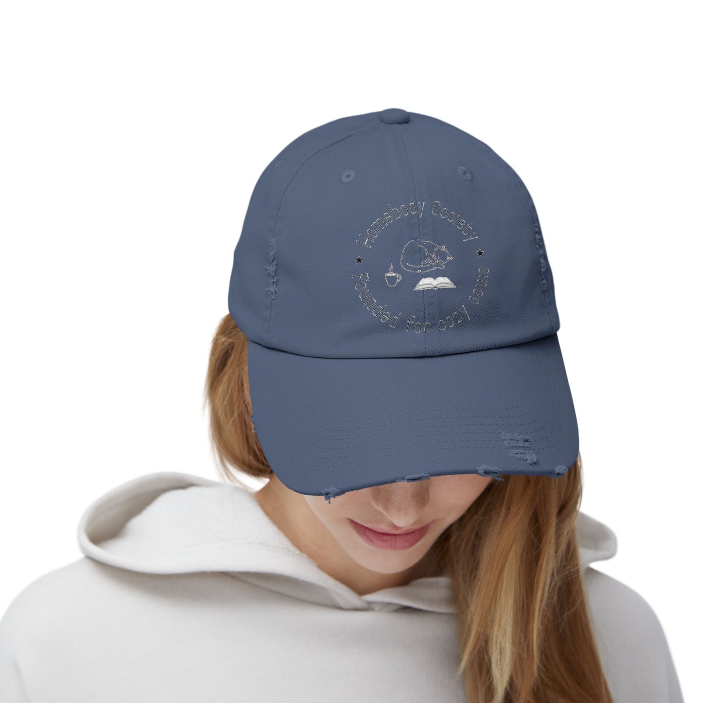 Homebody Society | Cozy Souls Distressed Cap