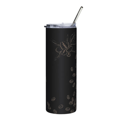 Coffee Leaf Stainless Tumbler, 20oz