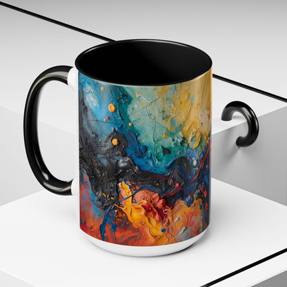 Molten Energy | Abstract Art Mug