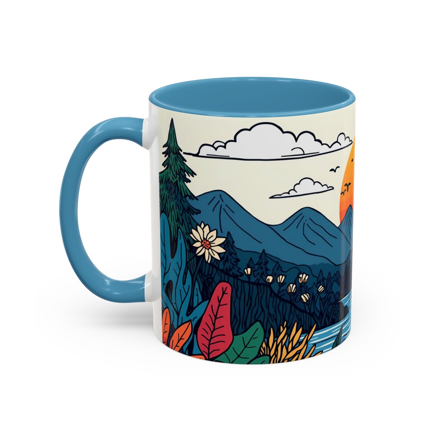 Golden Horizon | Nature Art Mug