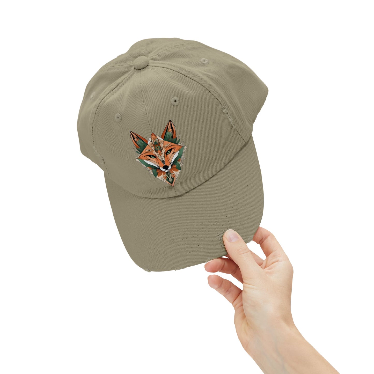 Fox Spirit Distressed Cap