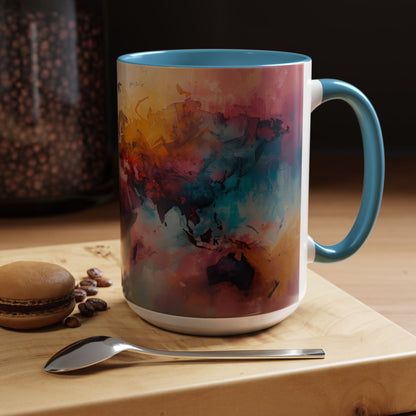Worlds Within | Abstract Map Mug