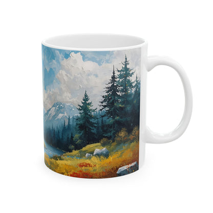 Alpine Tranquility | Nature Art Mug