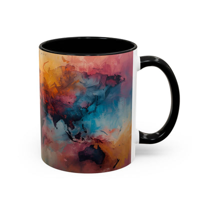 Worlds Within | Abstract Map Mug